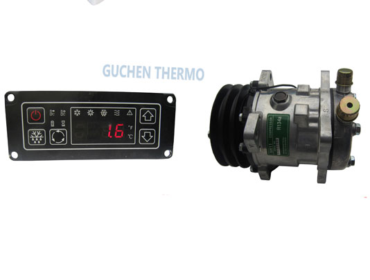 guchen thermo c 200t van chiller units digital panel and compressor
